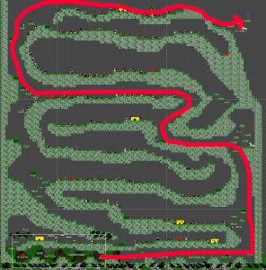 Stinky Snake Level Map